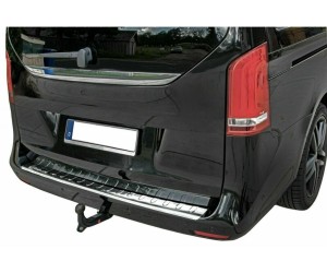 Nerezová ochranná lišta na nárazník Mercedes Benz W447 - lesklá