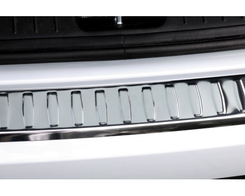 Nerezová ochranná lišta na nárazník Opel Zafira B - lesklá