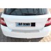 Nerezová ochranná lišta na nárazník Škoda Fabia 3 hatchback – matná