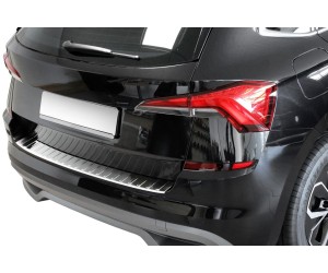 Nerezová ochranná lišta na nárazník Škoda Kamiq (2019-2023) - lesklá