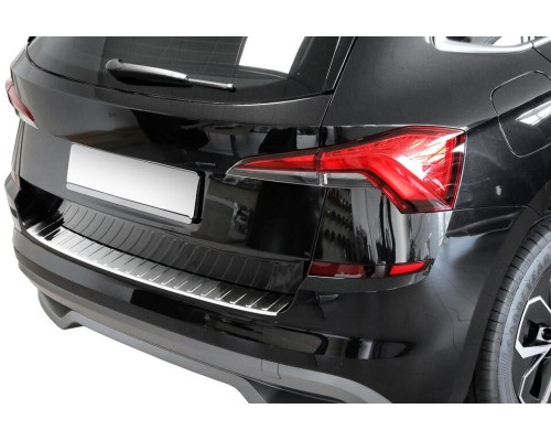 Nerezová ochranná lišta na nárazník Škoda Kamiq (2019-2023) - lesklá