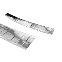 Nerezová ochranná lišta na nárazník Škoda Kodiaq 2 - lesklá