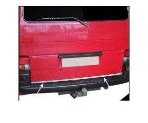 Nerezová lišta na zadní dveře Volkswagen Transporter T4