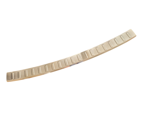 Nerezová ochranná lišta na nárazník BMW X3 F25 - matná