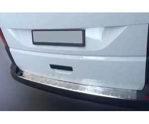 Nerezová ochranná lišta na nárazník Volkswagen Transporter T5/T6 lesklá