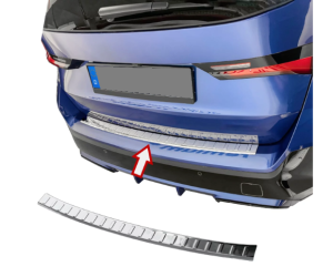 Nerezová ochranná lišta na nárazník BMW X1 U11 - lesklá