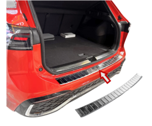 Nerezová ochranná lišta na nárazník Volkswagen Tiguan 3 - lesklá