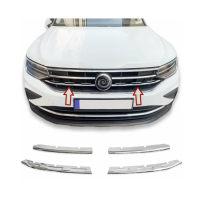 Nerezové lišty do masky Volkswagen Tiguan 2 (facelift)