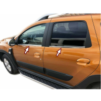 Nerezové lišty na okna Dacia Duster 2 (2018+)