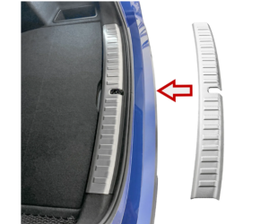 Vnitřní nerezová ochranná lišta do kufru BMW X1 U11 - matná