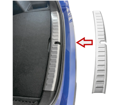 Vnitřní nerezová ochranná lišta do kufru BMW X1 U11 - matná