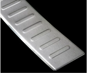 Nerezová ochranná lišta na nárazník Mini Countryman R60 - matná