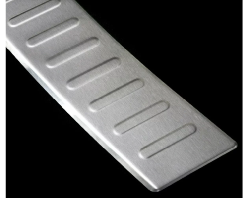 Nerezová ochranná lišta na nárazník Mini Countryman R60 - matná