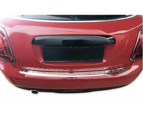 Nerezová ochranná lišta na nárazník Mini F55/F56/F57 - lesklá