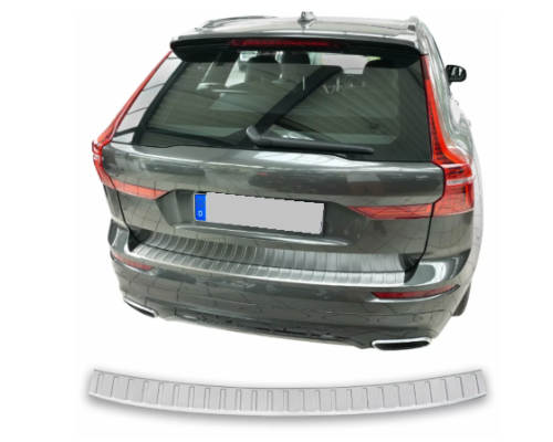 Nerezová ochranná lišta na nárazník Volvo XC60 (2017+) - matná