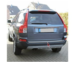 Nerezová ochranná lišta na nárazník Volvo XC90 (2002-2014) - matná