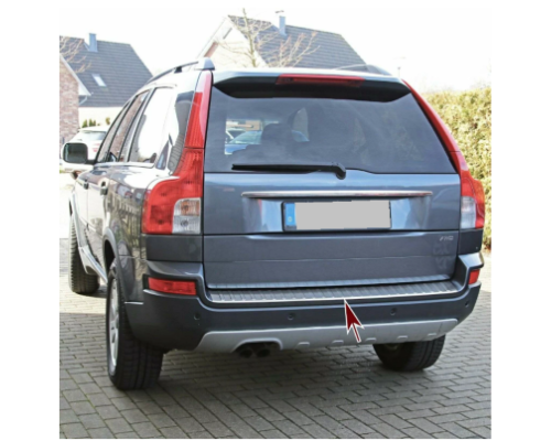 Nerezová ochranná lišta na nárazník Volvo XC90 (2002-2014) - matná