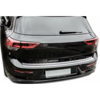 Nerezová ochranná lišta na nárazník Volkswagen Golf 8 hatchback - lesklá