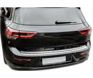 Nerezová ochranná lišta na nárazník Volkswagen Golf 8 hatchback - lesklá