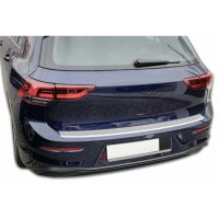 Nerezová ochranná lišta na nárazník Volkswagen Golf 8 hatchback - matná