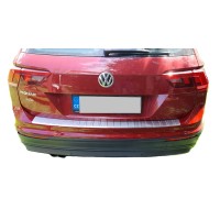 Nerezová ochranná lišta na nárazník Volkswagen Tiguan 2 (matná)