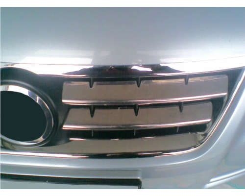 Nerezové lišty do masky Volkswagen Touareg (2002-2006)