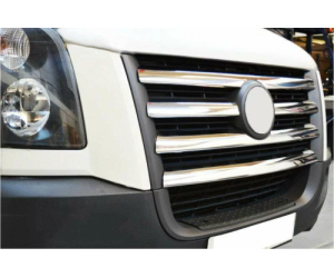 Nerezové lišty do masky Volkswagen Crafter (2006-2011)