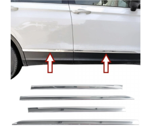 Nerezové lišty dveří Volkswagen Tiguan 2