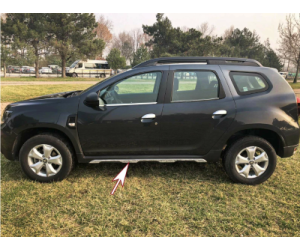 Nerezové lišty na prahy Dacia Duster 2