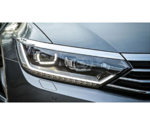 Nerezové lišty pod kapotu Volkswagen Passat B8 (2014-2019)