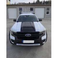 Nádech kapoty, plast přední kapoty Ford Ranger T9 (2023+) – imitace vzhledu RAPTOR 
