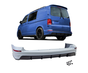 Zadní nárazník Volkswagen Transporter T6/T6.1 (křídlové dveře)