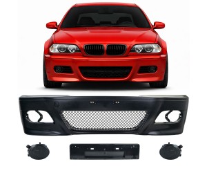 Přední nárazník BMW 3 E46 sedan/touring (1998-2001) - zatmavené mlhovky