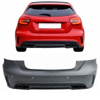 Zadní nárazník s difuzorem Mercedes Benz A W176 (2012-2018)