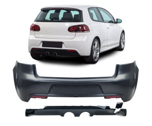 Zadní nárazník s difuzorem Volkswagen Golf 6