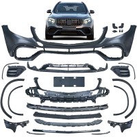 Přední nárazník Mercedes Benz GLC X253 (2015-2019) a lemy blatníků (SET)