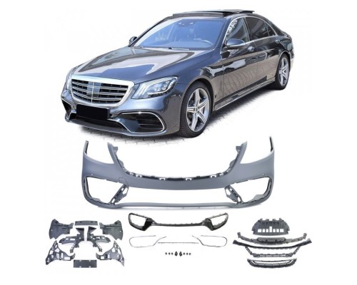 Přední a zadní nárazník Mercedes Benz S W222 ve stylu AMG S63