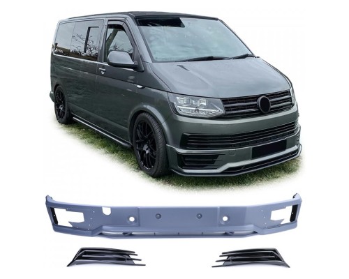 Přední spoiler na nárazník Volkswagen Transporter T6