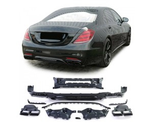 Zadní difuzor Mercedes Benz S W222 (2017-2020) – pro AMG nárazník