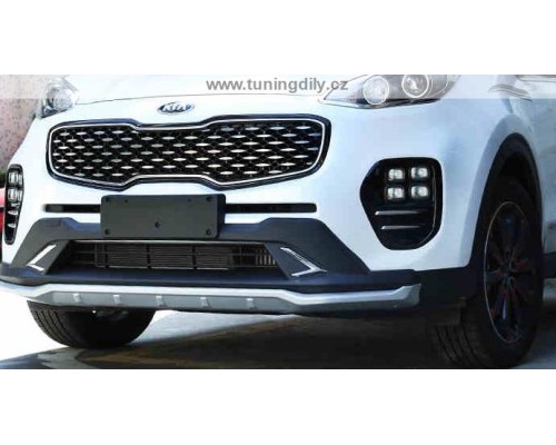 Difuzory na nárazník (spoilery) Kia Sportage (2016-2018)