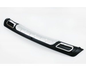 Zadní difuzor na nárazník Hyundai ix35 – verze výfuky po stranách