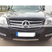 Difuzory, ochranné plechy na nárazník Mercedes Benz GLK 