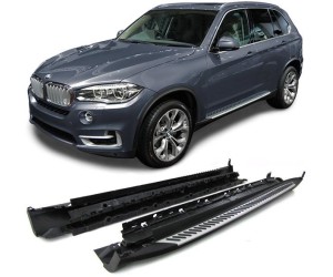 Boční nášlapy BMW X5 F15 (2014+) - stříbrné