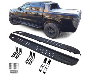 Boční nášlapy Ford Ranger (2012-2022) - design Raptor typ 2