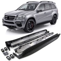 Boční nášlapy Mercedes Benz GL (X164) - černé