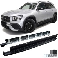 Boční nášlapy Mercedes Benz GLB 2019-2025 (X247) - černé