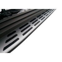 Boční nášlapy Mercedes Benz GLS (X167) - stříbrné