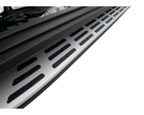 Boční nášlapy Mercedes Benz GLS (X167) - stříbrné