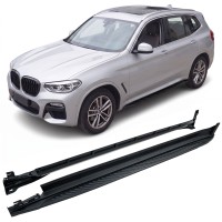 Boční nášlapy BMW X3 G01 (2018+) / BMW X4 G02 (2018+) - černé