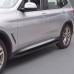 Boční nášlapy BMW X3 G01 (2018+) / BMW X4 G02 (2018+) - černé
